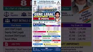 CERC Legal Recruitment 2026, CERC Legal Vacancy 2026, CERC Legal Vacancy 2026