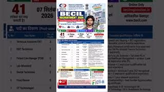 BECIL Recruitment 2026 Apply Online, BECIL Vacancy 2026, BECIL Form Fill Up 2026 Step By Step