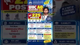 UIIC AO Vacancy 2026 | UIIC AO Recruitment 2026 | AO Form Fill Up & Eligibility